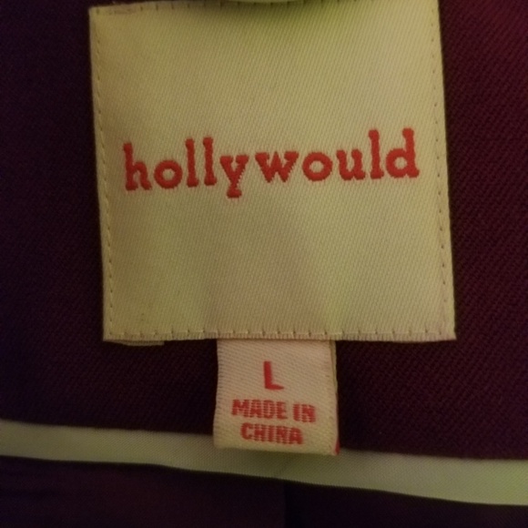 Burgandy blazer - Picture 3 of 3